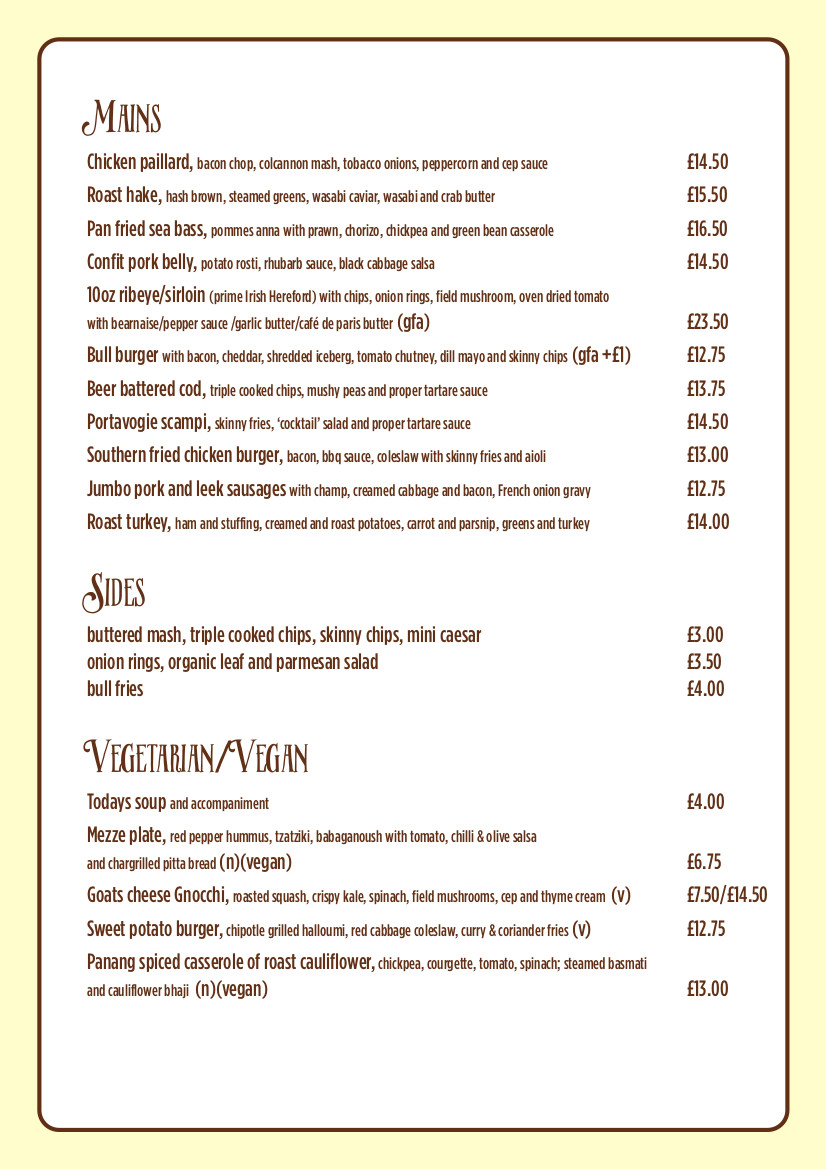 Donaghadee The Bull & Claw