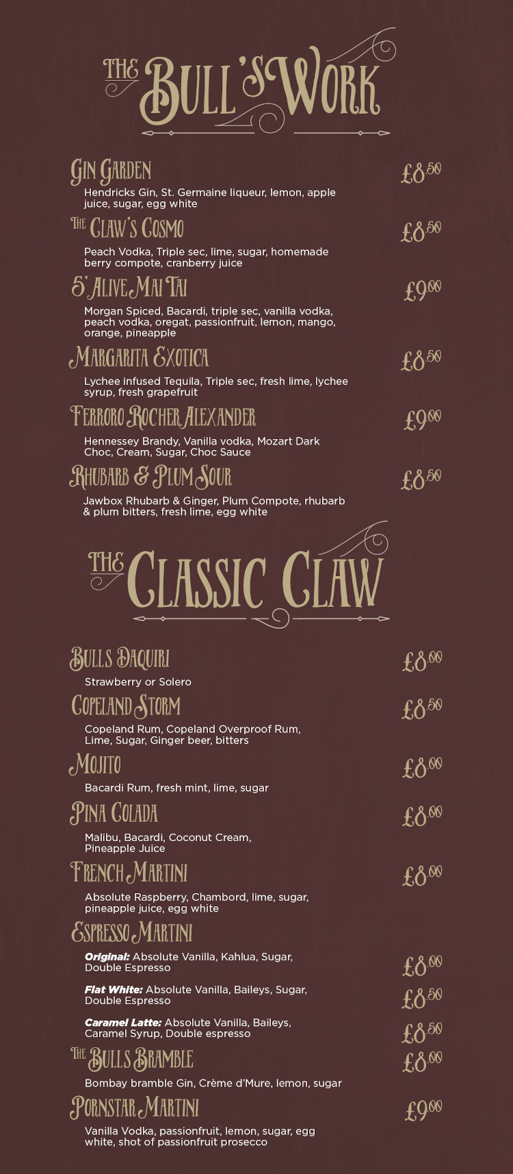 The Bull & Claw Restaurant in Donaghadee, Northern Ireland