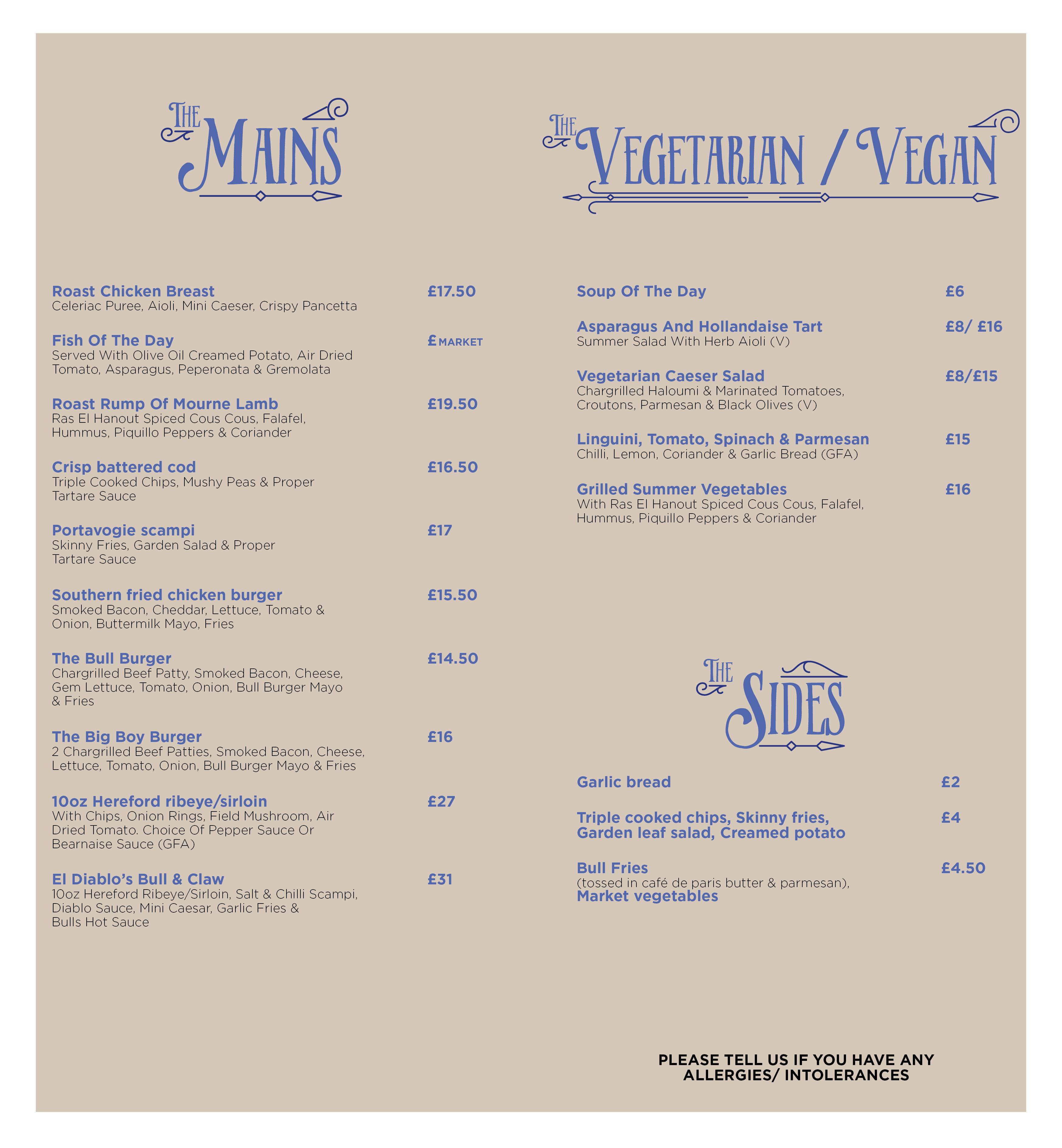 The Bull & Claw Restaurant in Portaferry, Northern Ireland