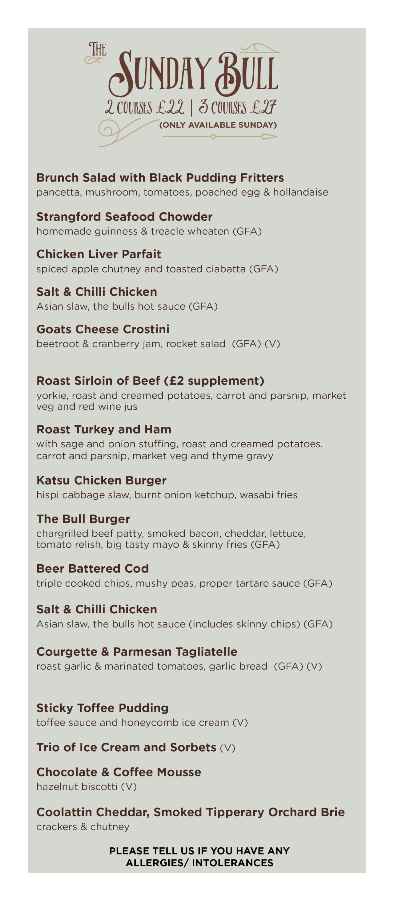 The Bull & Claw Restaurant in Donaghadee, Northern Ireland